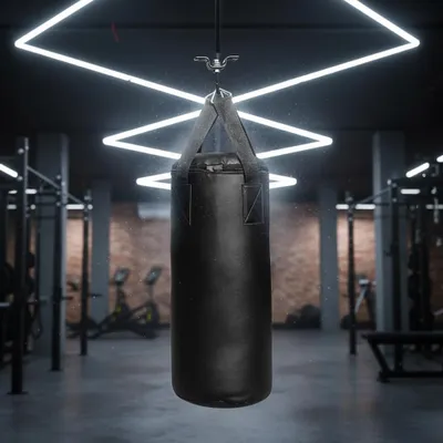 Obrázok produktu pre Boxerský set 10 kg boxovacie vrece naplnené + držiak + rukavice + bandáž tréningové vrece