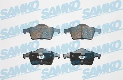 Produktbild von SAMKO Bremsbeläge Satz Hinten Bremsklötze für VOLVO V70 II (285) 5SP705