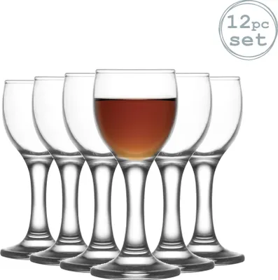 Produktbild von LAV Misket Stemmed Likör / Schnapsgläser - 55ml - Packung mit 12