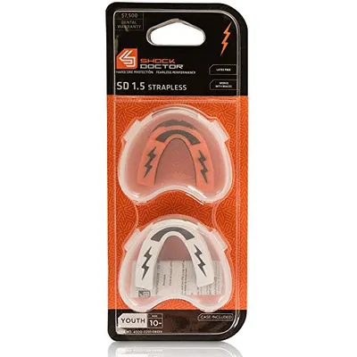 Produktbild von Shockdoctor Mouthguard V1.5 - Twin Pack Jugendliche
