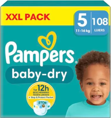 Produktbild von Pampers Pants Baby Dry - Windelhosen - Größe 5 - 12-17 kg - Monatsbox - Limited Edition, 108 Stk