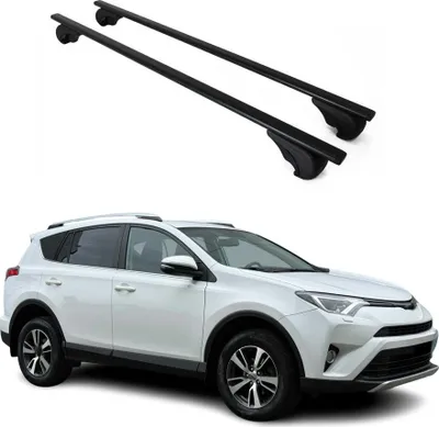 Immagine prodotto di Barre portatutto trasversali per Toyota RAV4 2013-2018, colore nero