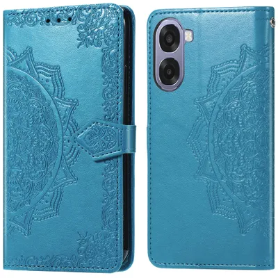 Productafbeelding van imoshion Mandala Bookcase voor de Oppo A6x (4G/5G) - Turquoise