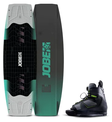 Produktbild von Jobe Prolix Wakeboard Set 143 Unit Bindings Boat Wakeboard Hybrid Rocker - Groesse: 44-47 (10-12)
