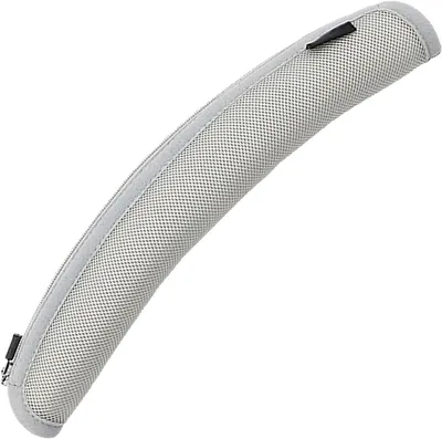 Image de Casque, bandeau, coussin - Étui pour bandeau - Protection pour casque - Tissu doux et respirant - 25 x 9 cm - Noir
