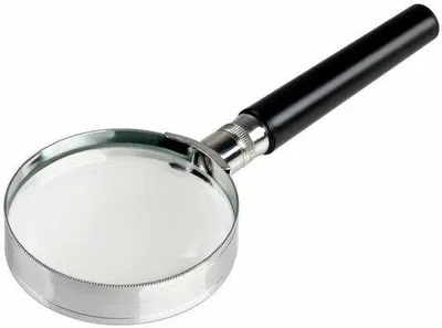Immagine prodotto di Lente d'ingrandimento manuale con ingrandimento 5x, Ø 75 mm