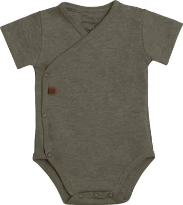 Produktbild von Baby's Only Baby Body Melange - Khaki - 68 - 100% Baumwolle