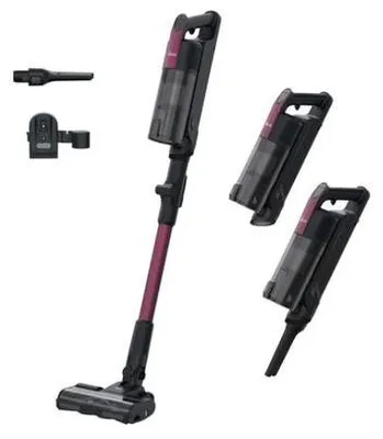 Zdjęcie produktu dla Hoover HF310HX 011, Pionowy odkurzacz, Bez worka, Purpurowy, 0,7 l, Suchy, HEPA