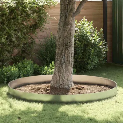 Produktbild von Rasenrand Silber 450 x 25 cm Verzinkter Stahl