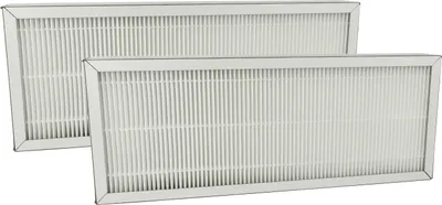 Produktbild von vhbw 2x Luftfilter F7 kompatibel mit Pluggit Avent P310 Lüfter, Badlüfter, Ventilator, Lüftungsgerät - Weiß