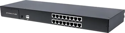 Immagine prodotto di INTELLINET KVM Switch Modularer 16-Port Cat5/VGA