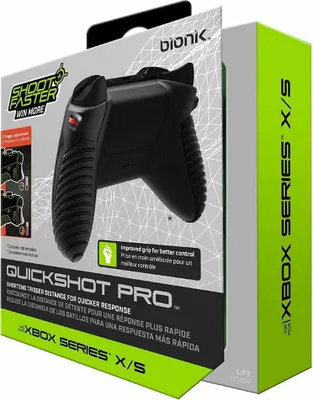 Image de Bionik Quickshot Pro Controller Noir Noir One Size