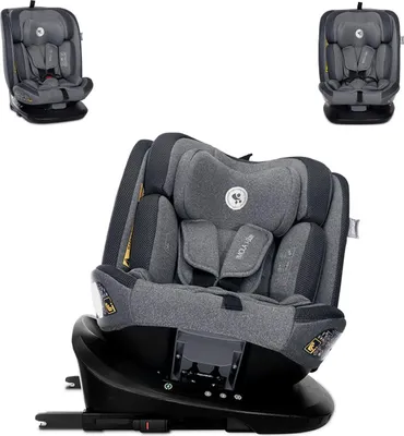 Produktbild von Lorelli Kindersitz Imola i-Size 40-150 cm Isofix 360 Grad Drehung Top Tether grau
