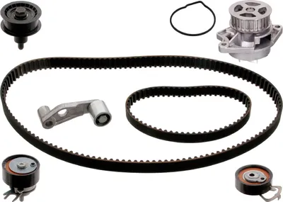 Produktbild von Febi Wasserpumpe + Zahnriemensatz für Audi Seat Skoda VW 1,4 + 16 V