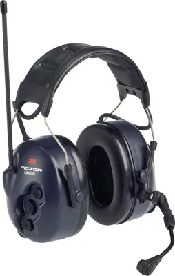 Image de 3M PELTOR LiteCom Binaural Kopfband Schwarz - Blau Headset (XH001680434)