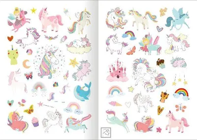 Produktbild von Mein Einhorn-Stickerheft