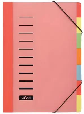Image de PAGNA 44043-13 Classeur DESKORGANIZER Lucy Colors transparent