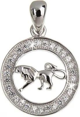 Produktbild von SILBERKETTEN STORE Anhänger Sternzeichen - 925 Silber - Löwe