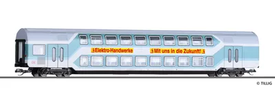 Produktbild von Tillig Doppelstockwagen 2. Klasse DBz 751 DB AG, Ep. V 16794