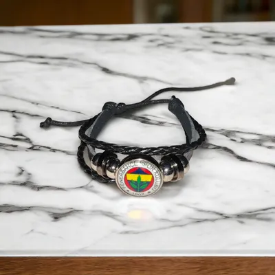 Produktbild von Fenerbahce Armband ohne Sterne 3D Gravur im Glas