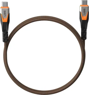 Zdjęcie produktu dla Urban Armor Gear 9B4415114097, 0,75 m, USB C, USB C, USB 3.2 Gen 2x2, 0,48 Gbit/s, Czarny, Pomarańczowy
