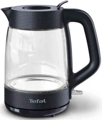 Obrázek produktu pro Tefal KO2G08, 1,7 l, 2000 W, Černá, Průhledná, Sklo, Nastavitelný termostat, Indikátor úrovně vody