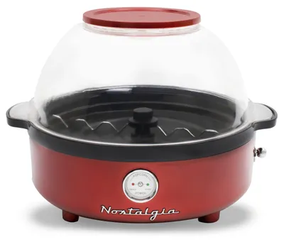 Produktbild von Nostalgia Retro Popcornmaschine 5.5L Rot - Vintage Design Popcorn Maker