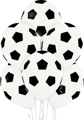 Produktbild von Luftballons Set FUSSBALL WM Geburtstag 6-tlg.