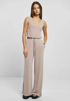 Produktbild von Urban Classics Ladies - MODAL Long Jumpsuit duskrose - 4XL