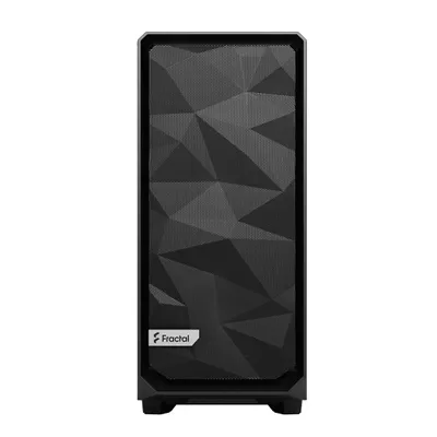 Produktbild von Fractal Design Meshify 2 Compact PC-Gehäuse, Schwarz, Stahl, 210x424x475 mm (BxTxH), für ATX, Micro-ATX, Mini-ITX Mainboards, 2x 3.5\", 4x 2.5\" Laufwerksschächte, 7 Erweiterungsslots, Anti-Staubfilter, Leiser Betrieb, Gaming, USB-C (10 Gbit/s, Fast-Charging)