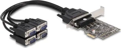 Produktbild von Delock PCI Express Karte zu 4 x Seriell RS-232