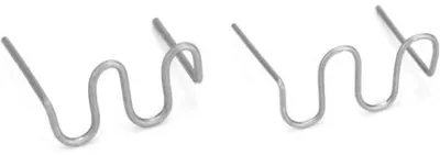 Produktbild von Hochwertiges Heißklammer-Set aus Edelstahl: Ideal zum Kunststoffschweißen und zur Reparatur von Stoßstangen, 2 Größen enthalten