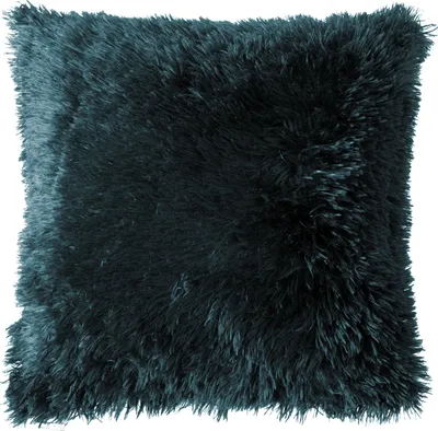 Produktbild von Kissen - 50 x 50 cm - Grün - Schwarz - Polyester - Velours