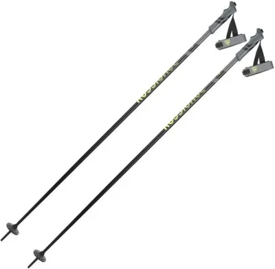 Image de Bâtons de ski ROSSIGNOL TACTIC CLIP - Black Lime Noir 120 cm 170 à 180 cm