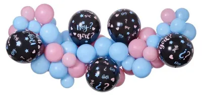 Produktbild von Luftballon Girlande Baby Shower 66 tlg.