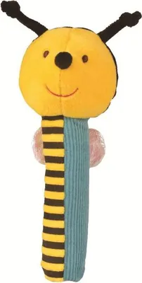 Produktbild von Fiesta Crafts Biene Kuscheltier Spielzeug Bee Squeakaboo Multicolor