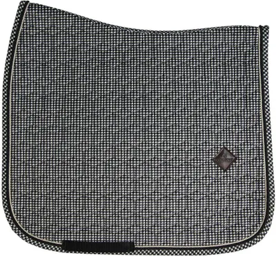 Obrázok produktu pre Kentucky Horsewear Drezúrne sedlo Pied-De-Poule Sedlo Pad Black Full