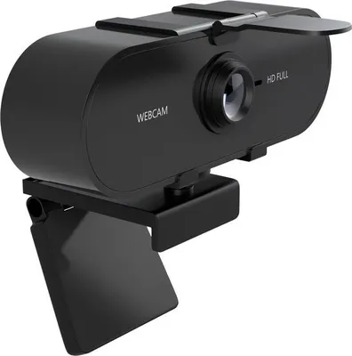 Produktbild von Smartify Webcam – HD Pro Webcam – Full HD 1080P – integriertes Mikrofon – inklusive Webcam-Abdeckung – Webcam für PC