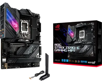 Image de ASUS ROG STRIX Z690-E GAMING WIFI (Intel,1700,DDR5,ATX)