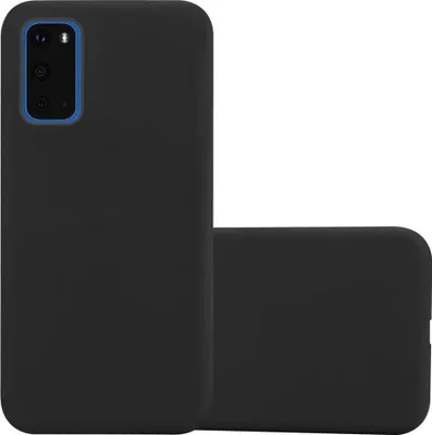 Immagine prodotto di Custodia Cadorabo per Samsung Galaxy S20 custodia protettiva in nero per telefono cellulare TPU custodia in silicone cover