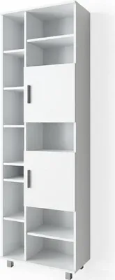 Produktbild von Badschrank Vicco Ilias Weiß 60 x 190 cm, Model 30833
