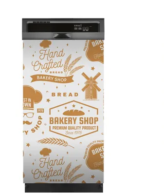 Produktbild von Magnete Dekorative 45x80 cm Küche Magnetmatte Spülmaschine - Bäckerei Weizenähren
