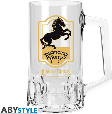 Immagine prodotto di Il Signore degli Anelli Glas Bierkrug Prancing Pony