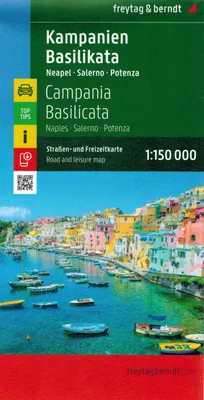 Produktbild von freytag & berndt Straßenkarte Kampanien - Basilikata 1:150.000