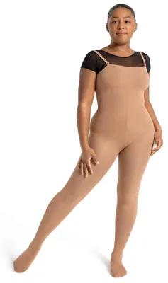 Zdjęcie produktu dla Legginsy Capezio Convertible, kolor beżowy, rozmiar 1X2