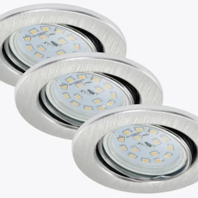 Produktbild von Briloner LED Einbauleuchten alu 3er-Set 3xGU10/5W (7220-039)