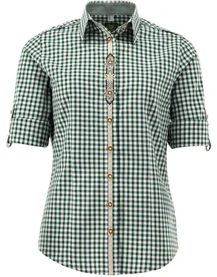 Produktbild von Flosa Bluse 1/1 Arm Damen (Khaki/Schlamm) Größe 46