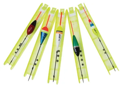 Produktbild von Angelset mit fertiger Montage, 5 Schwimmer 0,5-2 g, für Friedfischangeln