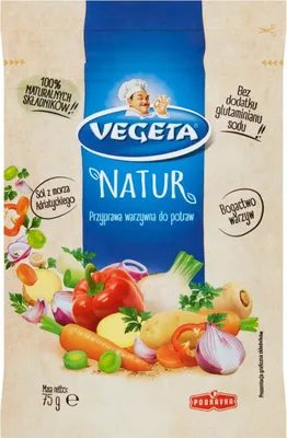 Zdjęcie produktu dla Przyprawa Vegeta Natur do potraw 75 g