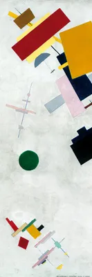 Obrázok produktu pre Kazimir Malevič umelecký tlač obrazu - Suprematizmus, 1915 (91 x 30 cm)